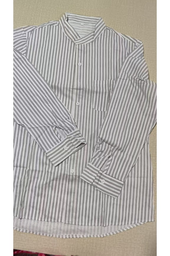 Linen Shirt T Shirts for Man Oversized Guide Big And Tall Shirts T Shirt Long Sleeve Button Up Shirt White Mock Neck Tee Shirts,XL
