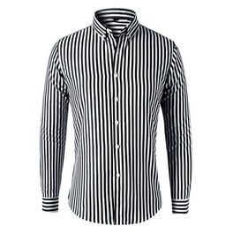 Casual Striped Print Lace Up Buckle Turndown Collar A Line Dresses Casual Striped Print Lace Up Buckle Turndown Collar A Line Dresses