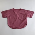 thumbnail image 1 of Muscularfit Raglan Teen Shirts Boys Regular Adaptable Boys Cotton Graphic Tee Boys Athletic Shirts Shirts Red Short Sleeve Pull-On Classic T-Shirt Crew Neck First Grade Shirt,2 Years, 1 of 5