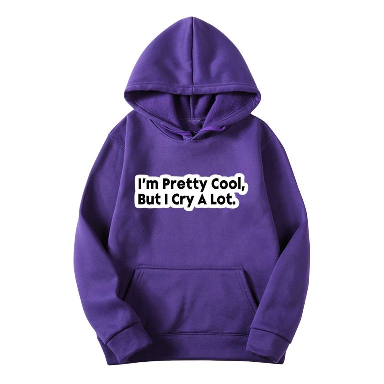 Cool purple hoodies hotsell