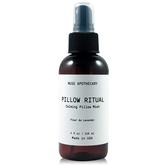 Muse Apothecary Pillow Ritual Aromatherapy Pillow Mist Sleep Spray, 4 Oz Fleur du Lavender