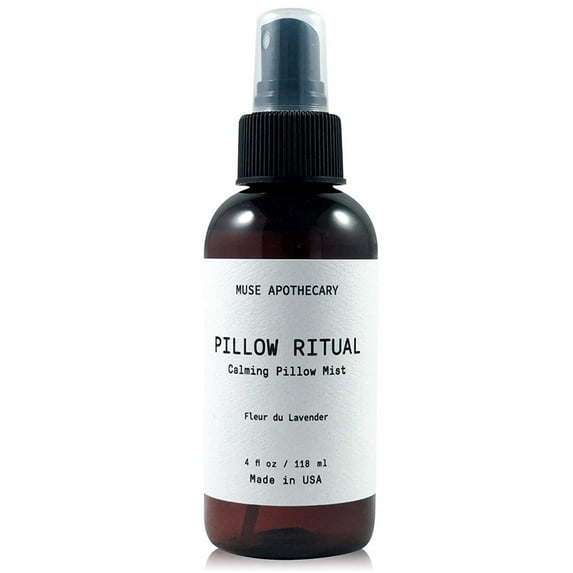 Muse Apothecary Pillow Ritual Aromatherapy Pillow Mist Sleep Spray, 4 Oz Fleur du Lavender