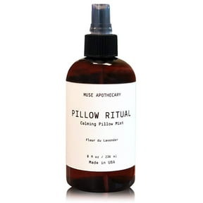 Muse Apothecary Pillow Ritual Luxury Aromatherapy Pillow Mist Sleep Spray with Essential Oils, 8 Oz Fleur du Lavender