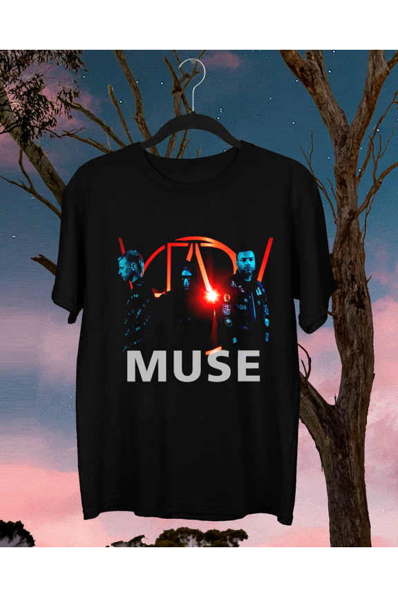 Muse Band Member Gift For Fan All size Black Unisex Shirt AG1199