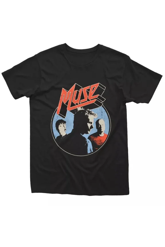Muse Black Men Women Unisex T-Shirt Gift for Fans N2808_21