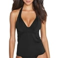 thumbnail image 1 of Muse Halter Underwire Tankini Top Swimsuit, 1 of 5