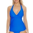 thumbnail image 1 of Muse Halter Underwire Tankini Top Swimsuit, 1 of 4