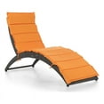 thumbnail image 1 of Muse & Lounge Co. Fields Outdoor Chaise Lounge in Gray PE Wicker / Rattan, 1 of 7