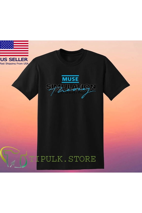 Muse Simulation Theory Men's Black Size S-5XL