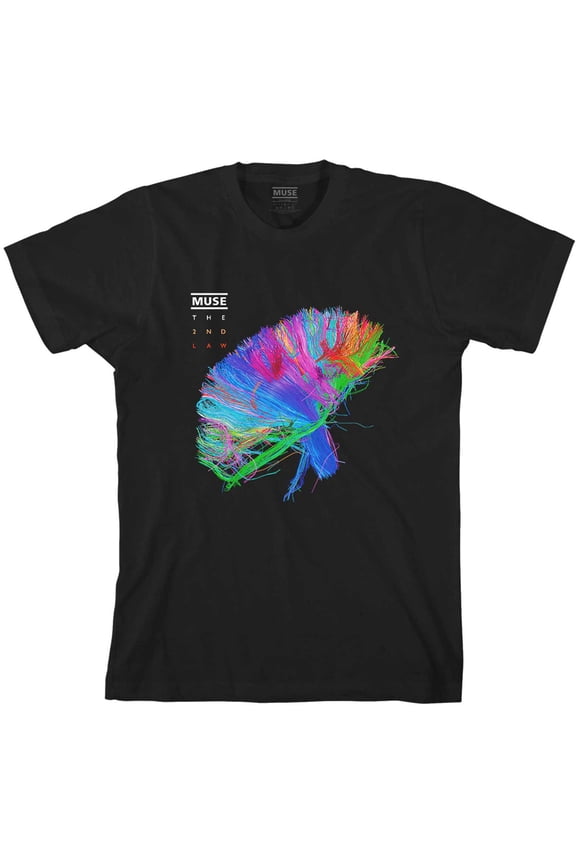 Muse Unisex T-Shirt 2nd Law Album (Medium)