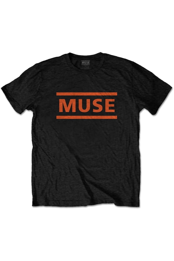 Muse Unisex T-Shirt Orange Logo (Small)