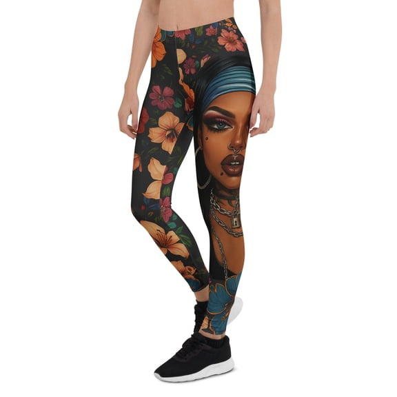 Muse in Full Bloom Leggings Size: L for Women | FIERCEPULSE