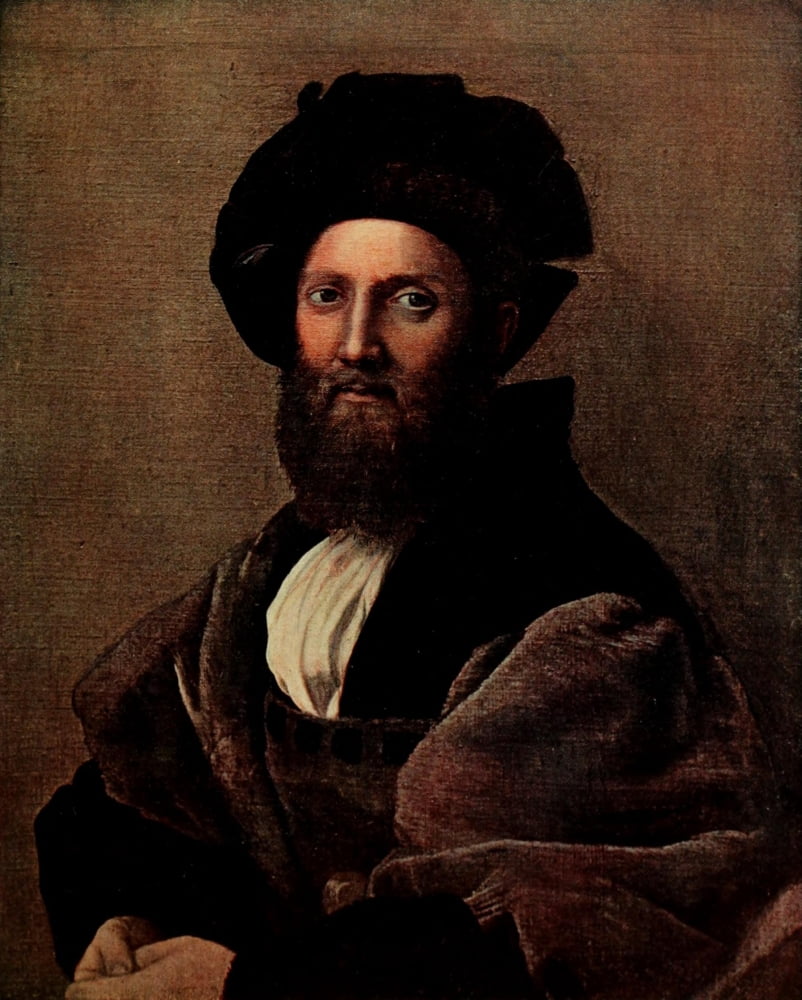 Musee du Louvre 1912 Balthazar Canvas Art - Raphael (18 x 24)