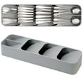 thumbnail interactive-video image 1 of Musement Drawer Cutlery Organizer Tray Kitchen Storage Holder Rack for Cutlery Silverware - Gray, Multi-Purpose Kitchen Storage and Organization Solution, 1 of 8