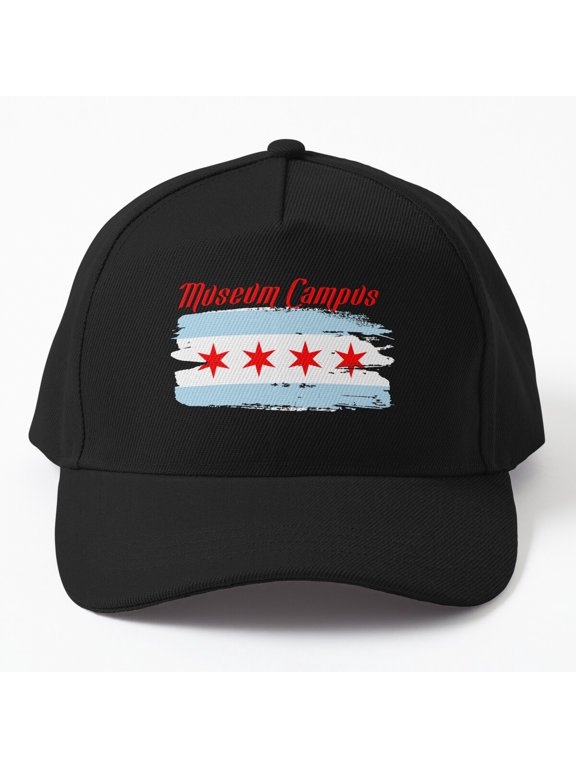 Museum Campus Chicago Baseball Hat, Illinois City Location Graphic Design, Classic Cap