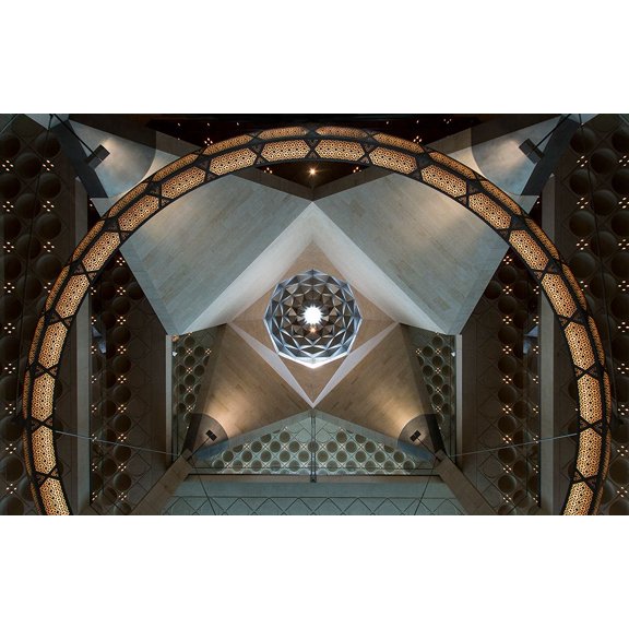 Museum Of Islamic Art Ceiling Poster Print - Davor Goll (36 x 21)