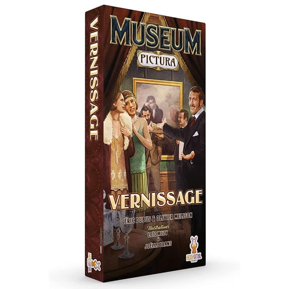 Museum: Pictura - Vernissage Expansion, Art Curator Game, Ages 10+, 2-4 Players, 60 Min