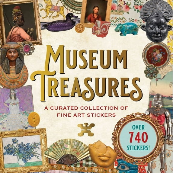 Museum Treasures Sticker Book (Over 740 Stickers!), (Paperback)