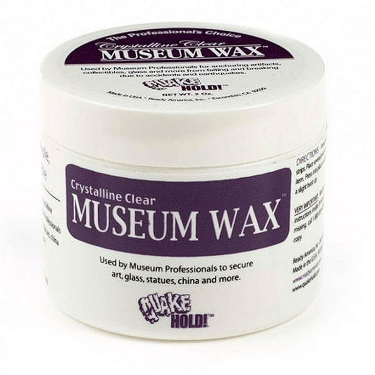 Crystalline Clear Museum Wax 4oz