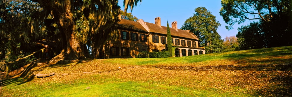 Museum in a garden Middleton Place Charleston South Carolina USA Canvas Art - Panoramic Images (36 x 12)