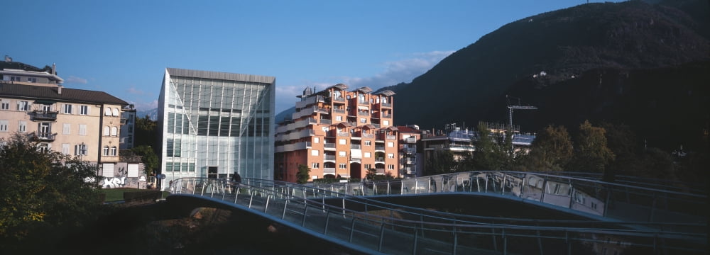 Museum of Contemporary Art Bolzano Italy Canvas Art - Panoramic Images (36 x 12)