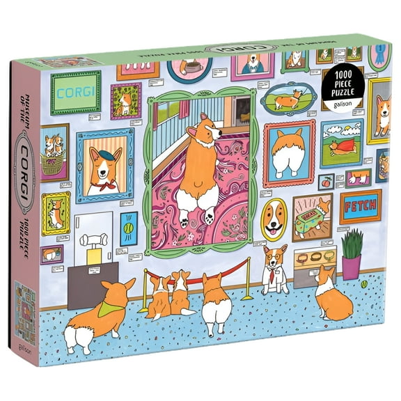 Museum of the Corgi 1000 Piece Puzzle (Jigsaw)