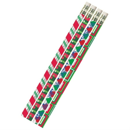 Christmas Creations Motivational Pencils, Pack of 12