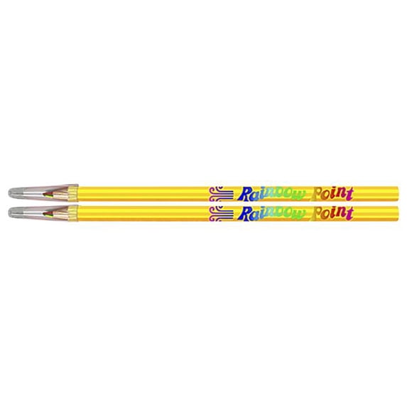 Musgrave Pencil 2040552 Rainbow Point Pencils with Caps, Pack of 72