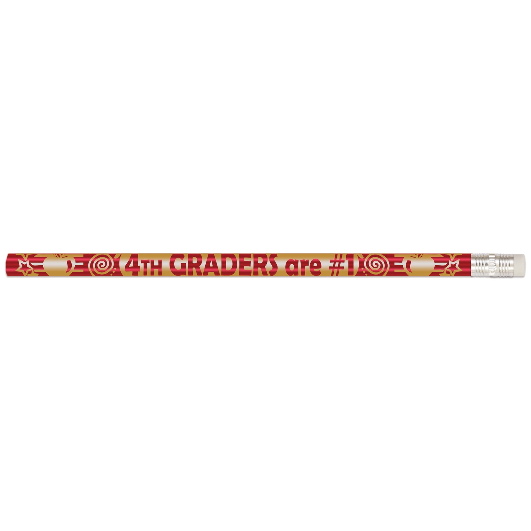 Musgrave Pencil Company 4th Graders Are #1 Pencils, 12 Per Pack, 12 Packs