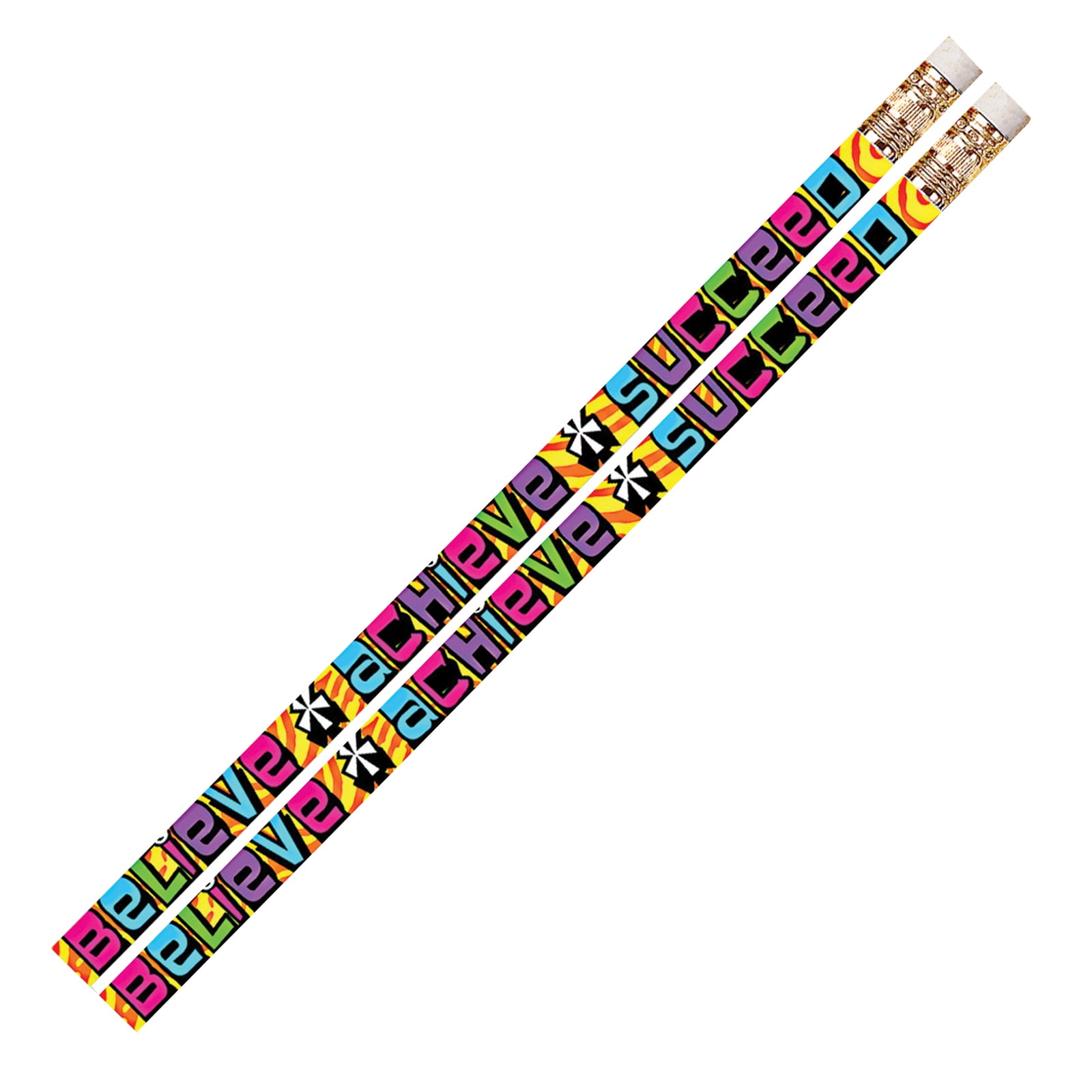 Musgrave Pencil Company Believe Achieve Succeed Motivational Pencils, Pack of 144