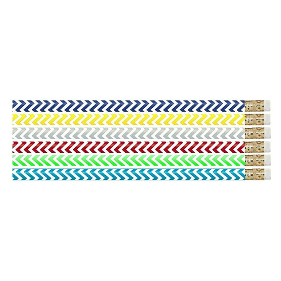 Musgrave Pencil Company Chevron Chic Pencil, Pack of 144