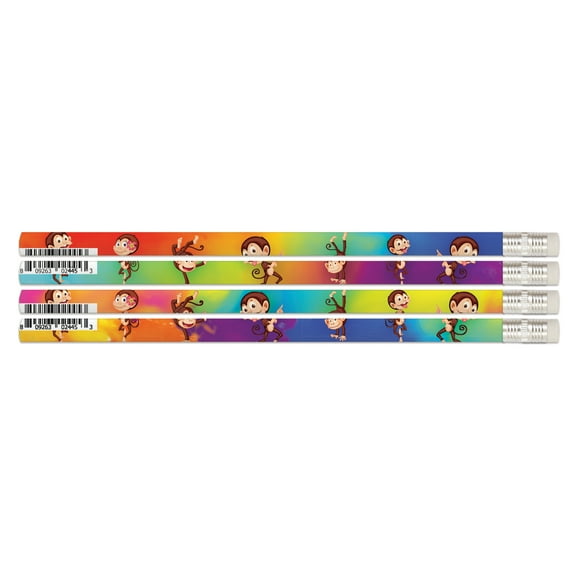 Musgrave Pencil Company Dancin' Monkey Motivational Pencils, Pack of 144