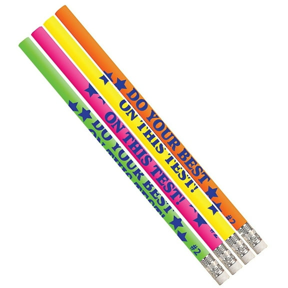 Musgrave Pencil Company Do Your Best On The Test Motivational Pencils, Pack of 144
