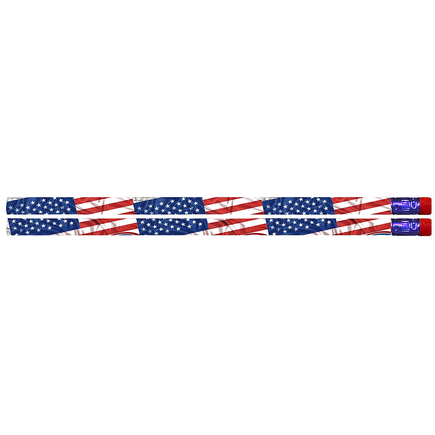Musgrave Pencil Company Flags & Fireworks Pencil, Box of 144