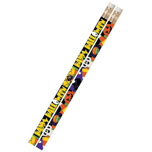Musgrave Pencil Company Halloween Fever Pencil, 12 Per Pack, 12 Packs