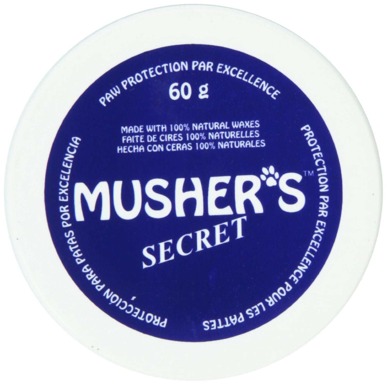 Musher's Secret Pet Paw Protection Wax, 60-Gram