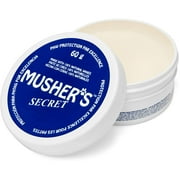 Mushers Secret Dog Paw DHF10 Wax 60 g 2.1 Dog Paw Balm that Creates an Invisible Barrier That Protects and Heals Dry Cracked Paws - All-Natural with Vitamin E and Food-Grade Ingredients
