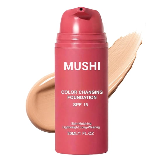 Mushi Foundation – Mushi Color Changing Foundation, Adaptive Coverage ...