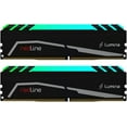 thumbnail image 1 of Mushkin 32GB(2X16GB) Redline Lumina DDR4-3200 PC4-25600 3200MHz 14-18-18-38 Desktop Memory Model MLA4C320EJJP16GX2, 1 of 1