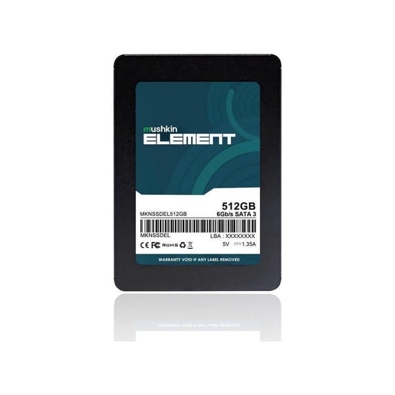 Mushkin 512GB Element 2.5 SATA Solid State Drive