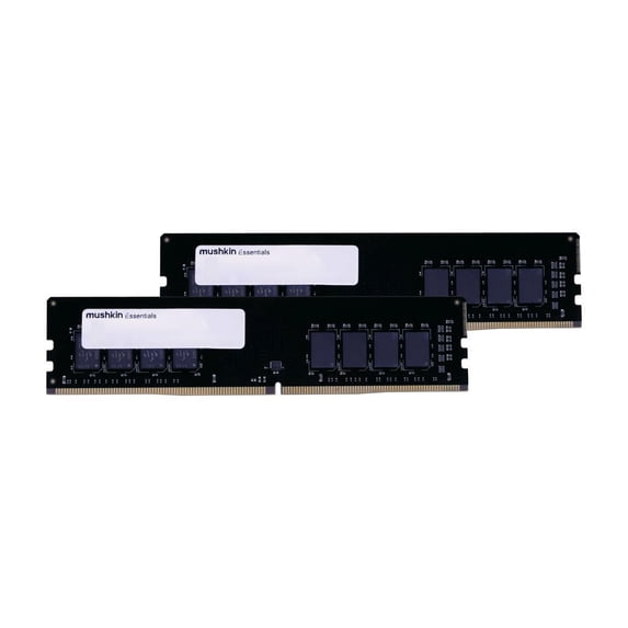 Mushkin Enhanced Essentials 64GB (2 x 32GB) DDR4 3200 (PC4 25600) Desktop Memory Model MES4U320NF32GX2