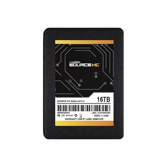 Mushkin Source HC - SSD - 16 TB - internal - 2.5" - SATA 6Gb/s