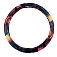 thumbnail image 1 of Mushroom 14.5 Inch Printing PVC Leather Steering Wheel Cover Auto Accessories, 1 of 6