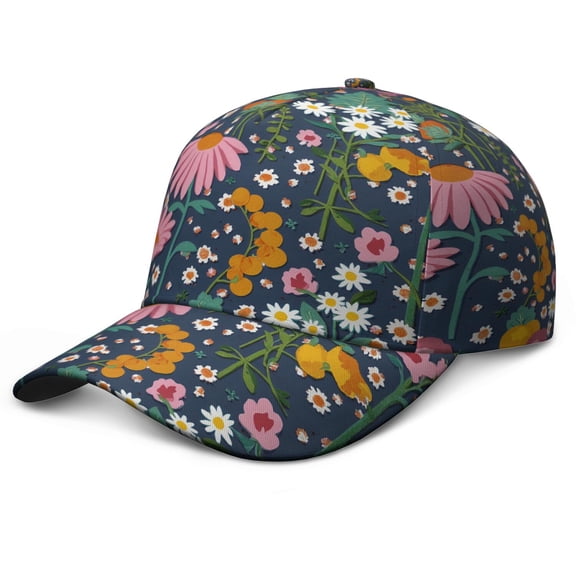 Mushroom Baseball Cap Snapback Hat for Women Men Hiking Jogging