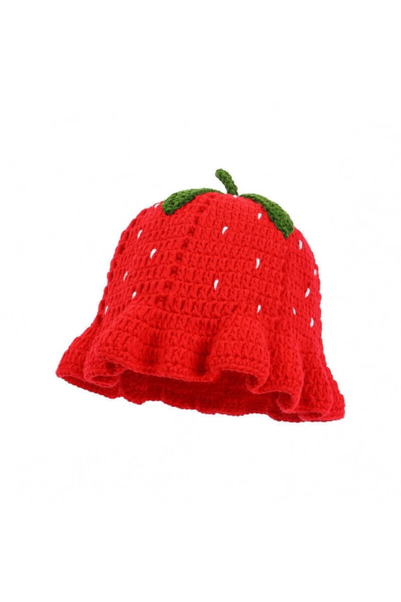 Mushroom Beret Handmade Wool Felt Hat Women's Cosplay Cap Vintage Painter Beanie