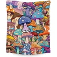 thumbnail image 1 of Mushroom Blanket Gift - 40x50 Inches Cute Blankets for Girls & Boys - Colorful Soft Fuzzy Throw for Couch, Sofa, 1 of 6
