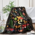 thumbnail image 1 of Mushroom Blanket Mushroom Gifts for Women, Mothers Day Blanket for Couch Sofa Mushroom Cottagecore Decor, Soft Mushroom Flannel Blanket Get Well Gifts for Women,Kids/Adults, 60 X 50 Inches, 1 of 6