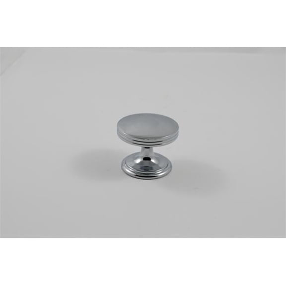 Mushroom Cabinet Knob, Polished Chrome