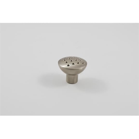Mushroom Cabinet Knob, Satin Nickel