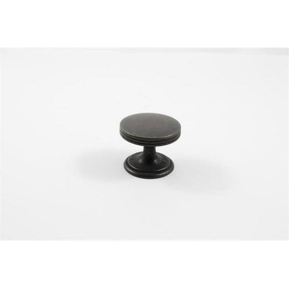 Mushroom Cabinet Knob, Venetian Bronze